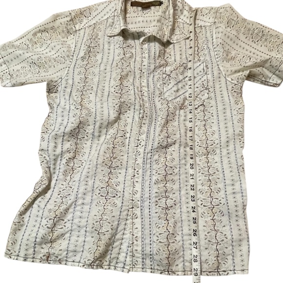 Prana Button-Up Shirt – Size Large - Picture 7 of 8